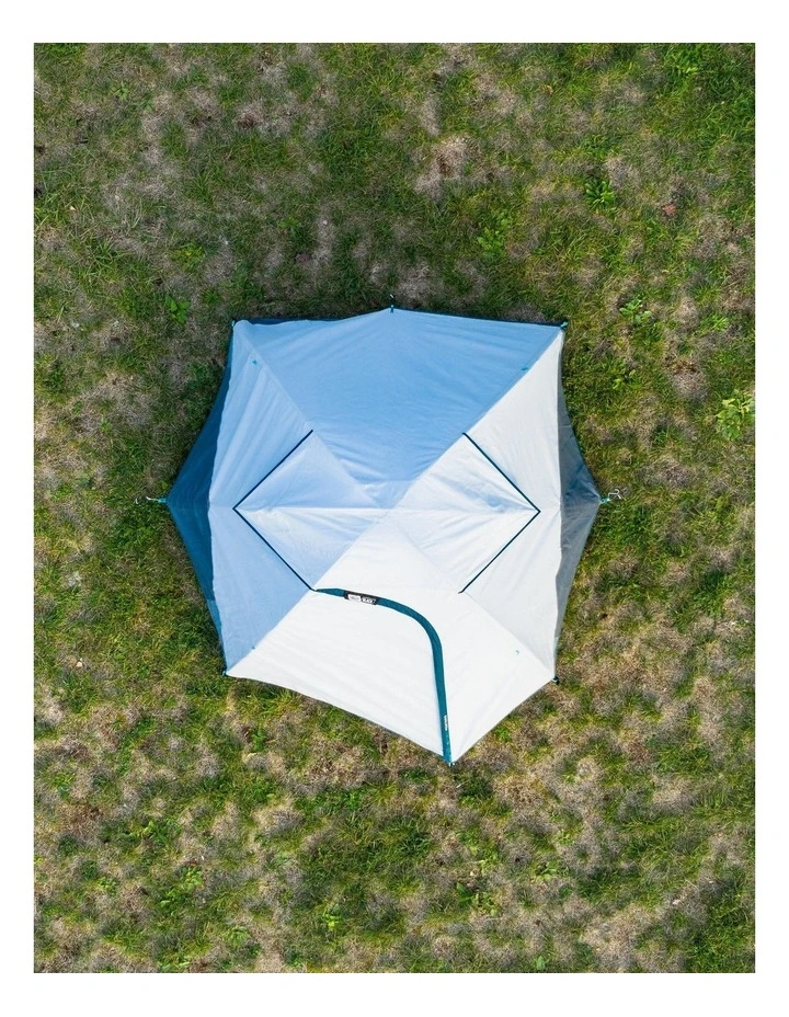 Decathlon | 3-person camping tent, MH100 - Fresh & Black image 4