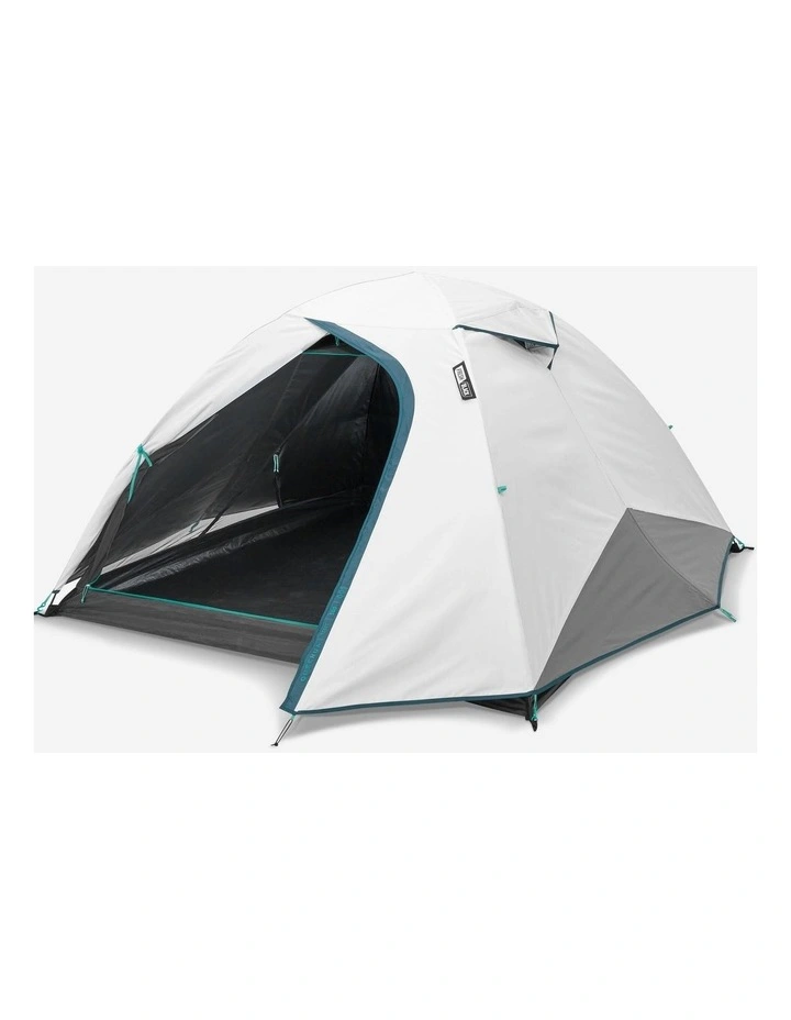Decathlon | 3-person camping tent, MH100 - Fresh & Black image 5