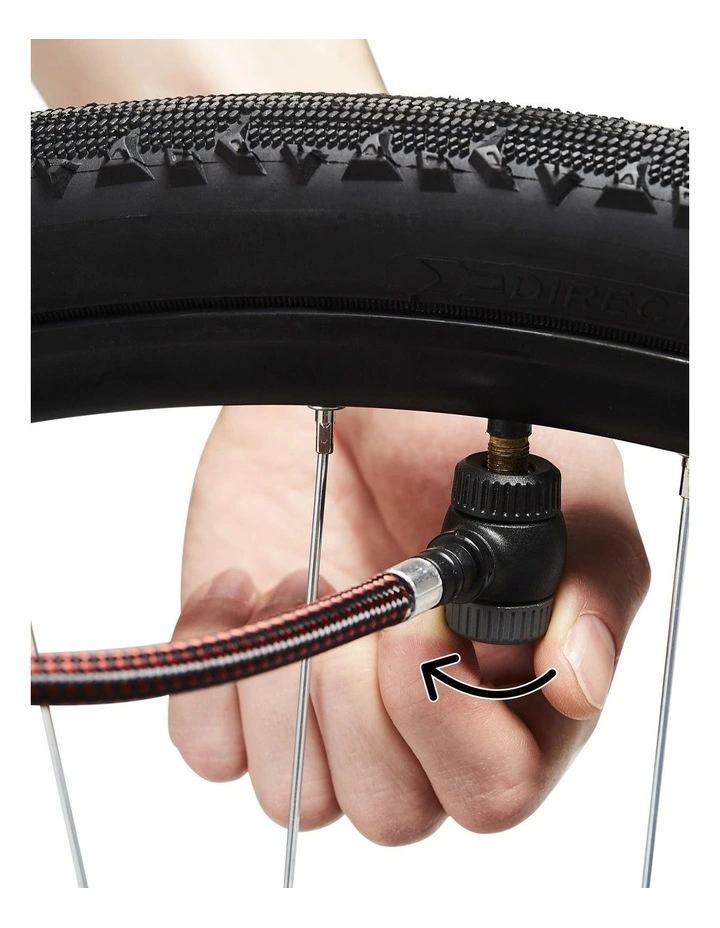 Decathlon | Hybrid Bike Hand Pump - Black image 6