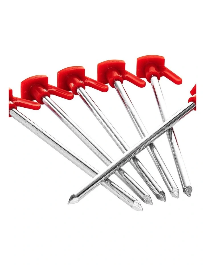 Decathlon | 6 TENT PEGS - HARD GROUND image 4