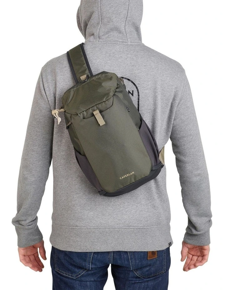 Decathlon | Fishing 9 L shoulder bag - Khaki 100 sling bag image 2
