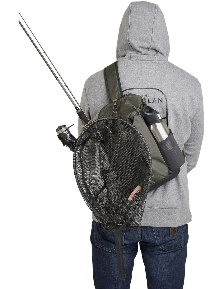 Decathlon | Fishing 9 L shoulder bag - Khaki 100 sling bag image 5