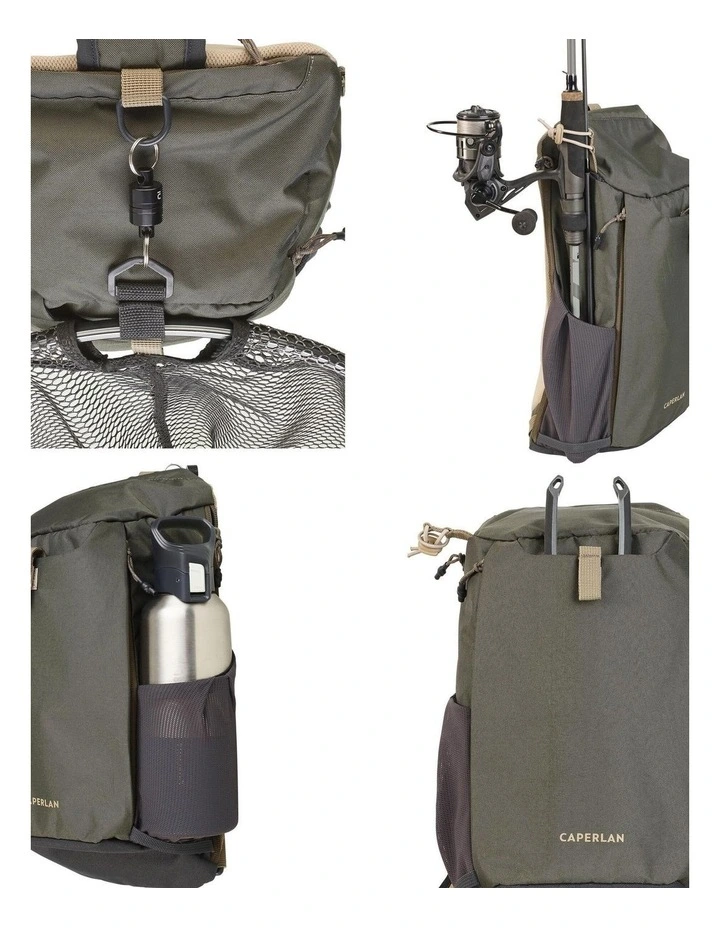 Decathlon | Fishing 9 L shoulder bag - Khaki 100 sling bag image 6
