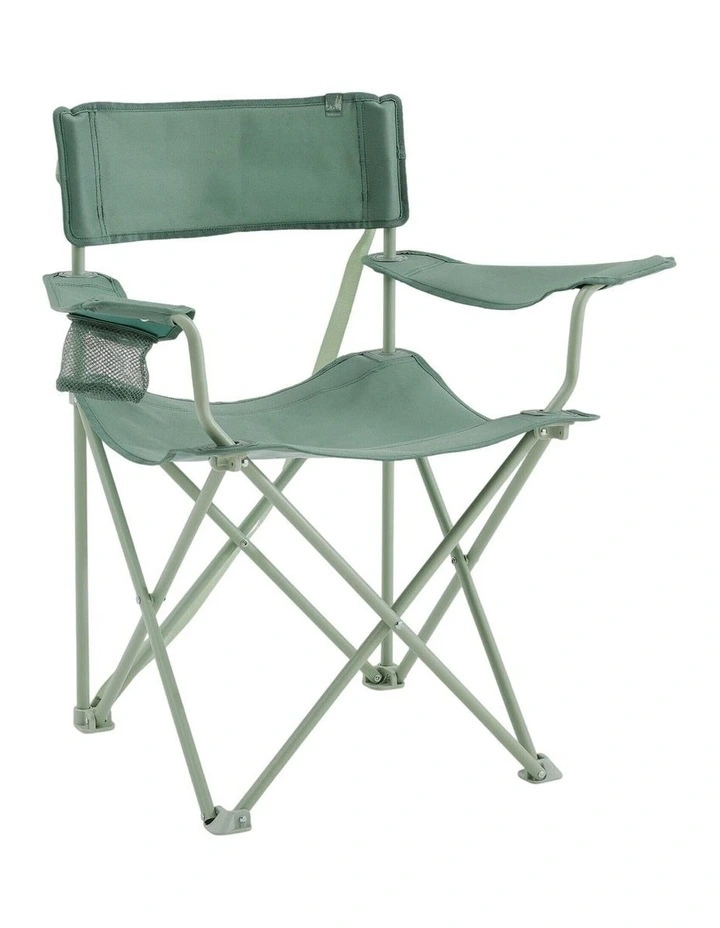 Decathlon | Comfortable folding camping chair, with armrests image 1