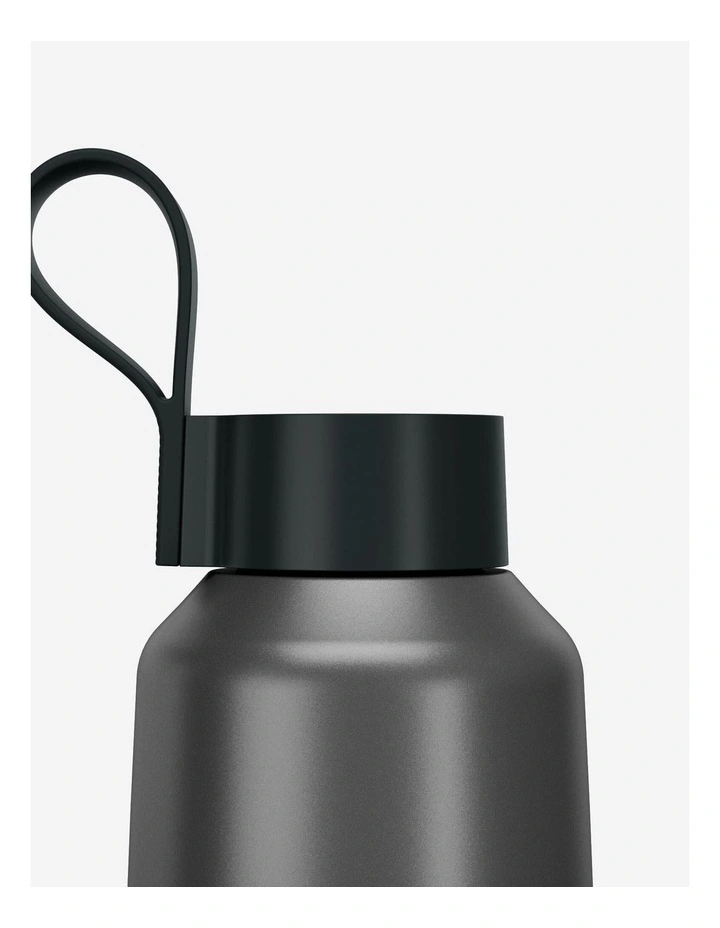 Decathlon | Stainless Steel Flask with Screw Cap for Hiking 100 1 L - Grey image 3