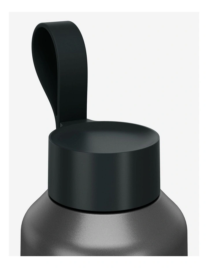 Decathlon | Stainless Steel Flask with Screw Cap for Hiking 100 1 L - Grey image 4