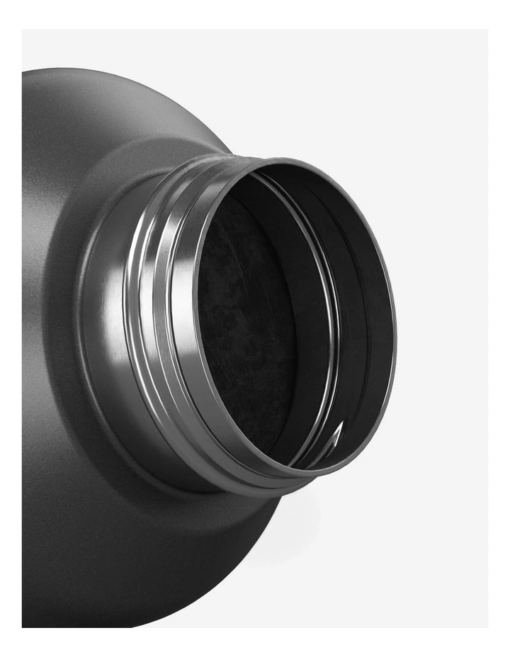 Decathlon | Stainless Steel Flask with Screw Cap for Hiking 100 1 L - Grey image 5