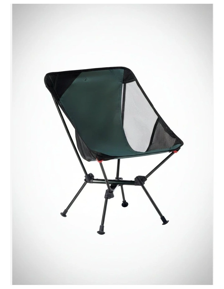 Decathlon | Quechua Folding Low Camping Chair 500 Green image 1