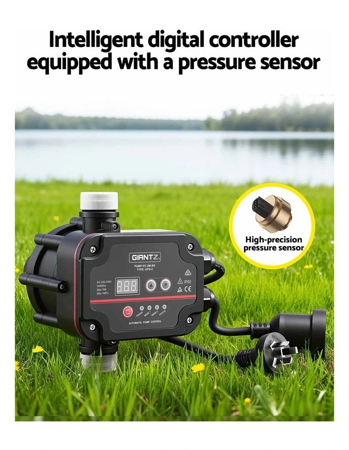Giantz Peripheral Water Pump Automatic Controller Clean Garden Rain Tank 0.5HP image 4