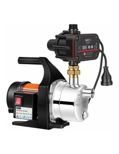 Giantz Garden Water Pump Auto Controller Tank Rain Farm Irrigation 1500W Max.