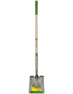 Truper Tools John Deere Square-Point Shovel Ash Handle 22.86 cm/9'' Grip