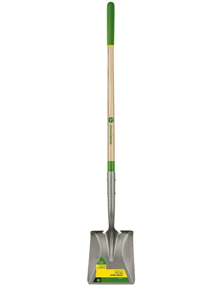 Truper Tools John Deere Square-Point Shovel Ash Handle 22.86 cm/9'' Grip image 1