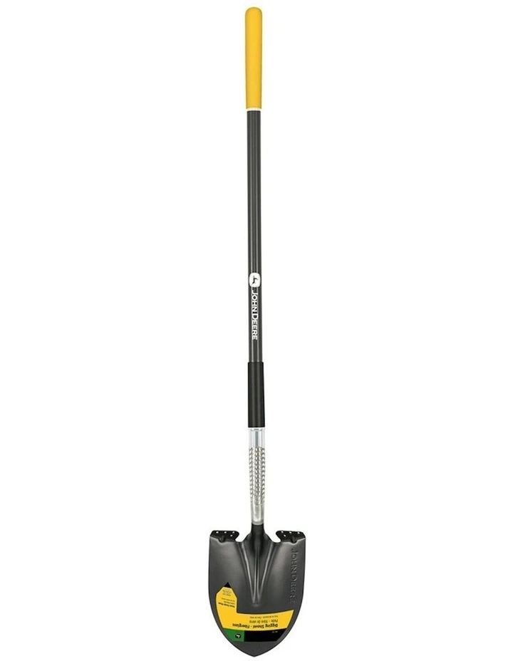 Truper Tools John Deere Round-Point Shovel Fiberglass Handle 22.86 cm/9'' image 1