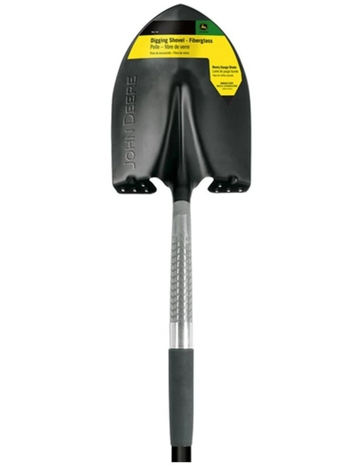 Truper Tools John Deere Round-Point Shovel Fiberglass Handle 22.86 cm/9'' image 3