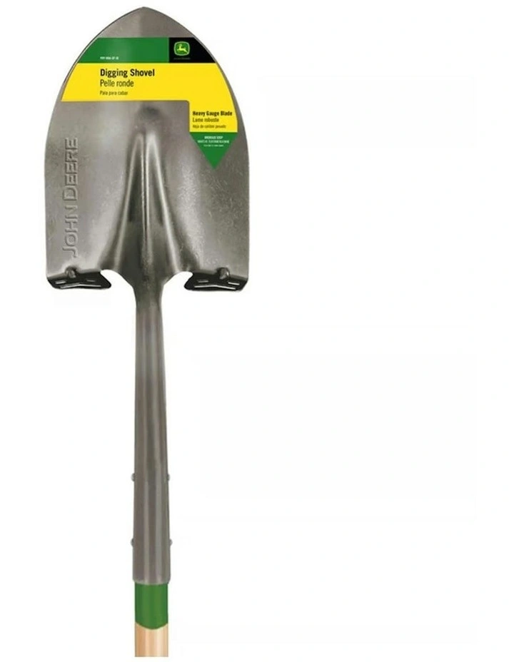 Truper Tools John Deere Round-Point Shovel Ash Handle 22.86 cm/9'' Grip image 3