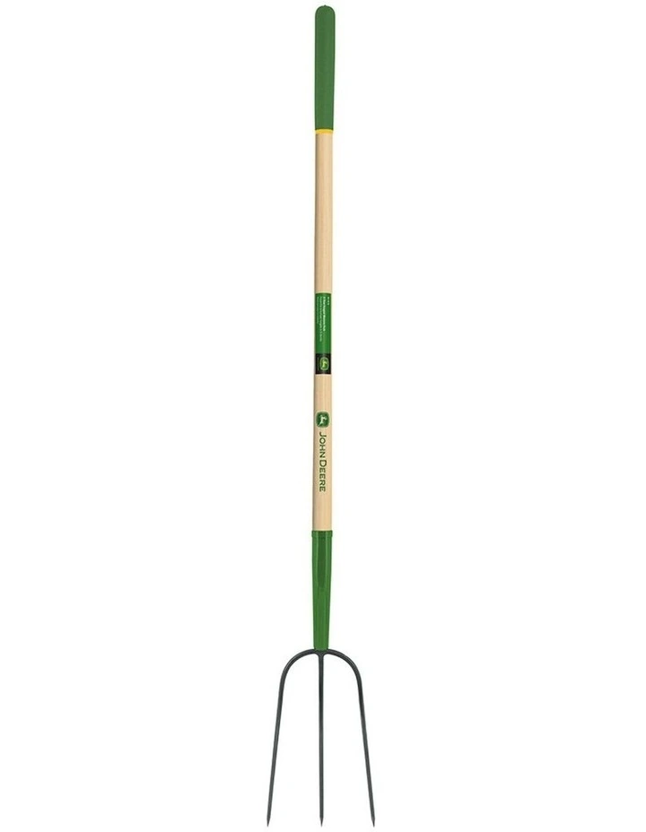 Truper Tools John Deere Manure Fork 3 Tines Ash Handle 22.86 cm/9'' Grip image 1