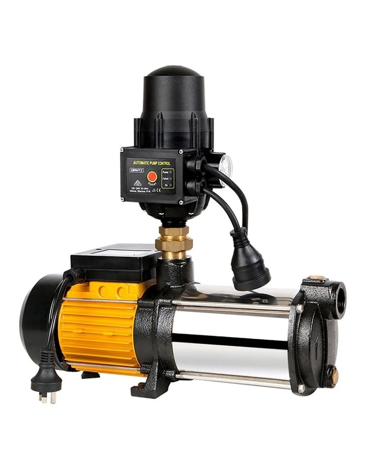 Giantz Garden Water Pump High Pressure 2500W Max 5-Stage Tank Irrigation Transfer Booster Pump Black image 2