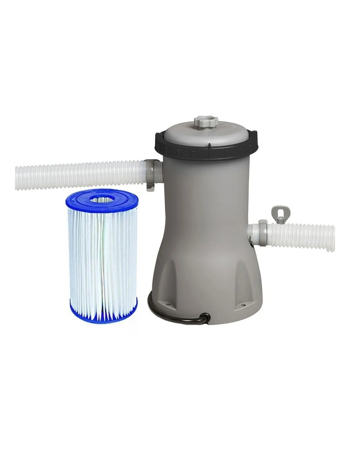 Bestway Pool Pump Cartridge Filter 530GPH 2006L/H Flowclear? Filters Cleaner image 2