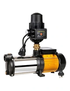 Giantz Garden Water Pump High Pressure 2000W Max 4-Stage Tank Irrigation Transfer Booster Pump Black