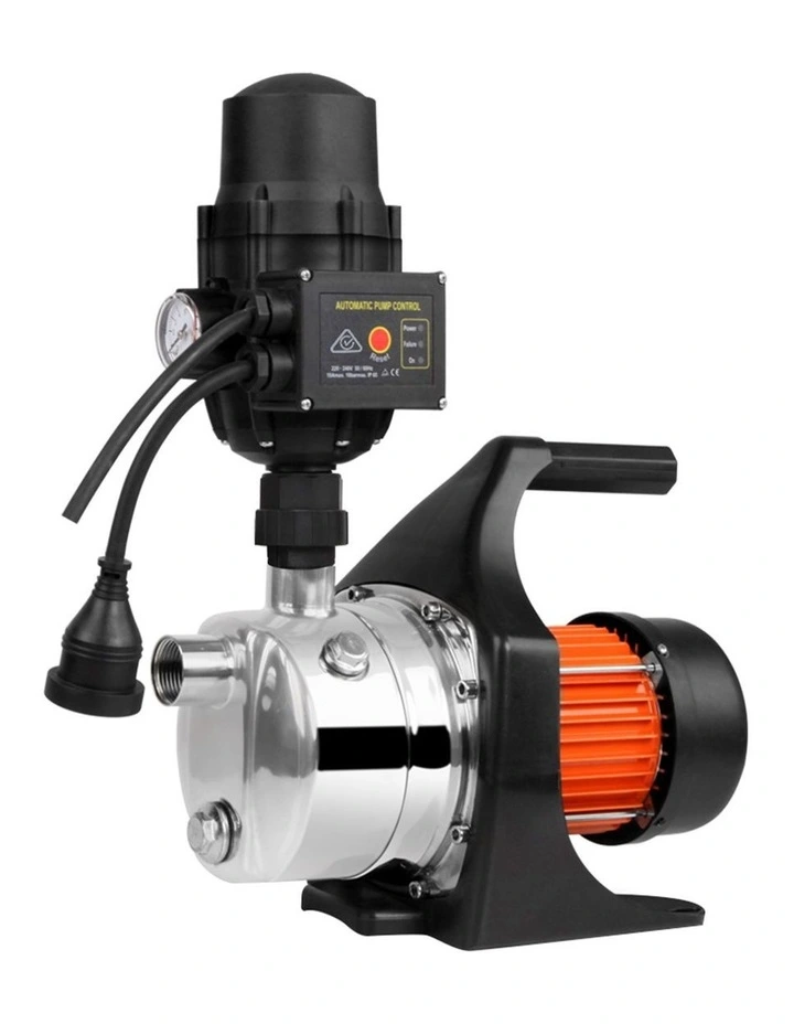 Giantz Garden Water Pump High Pressure 800W Max. Tank Rain Farm Irrigation House Black image 2