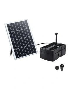 Gardeon Solar Submersible Water Pond Fountain Pump with Filter Box 6FT 1190L/H