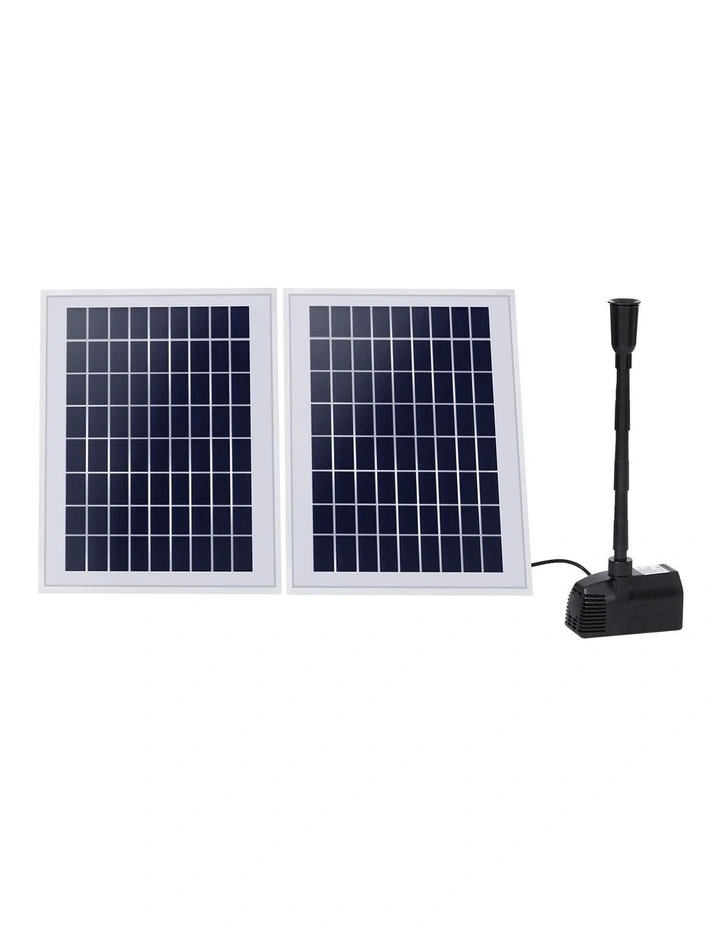 Gardeon Solar Submersible Water Pond Fountain Pump with Filter Box 6FT 1190L/H image 2