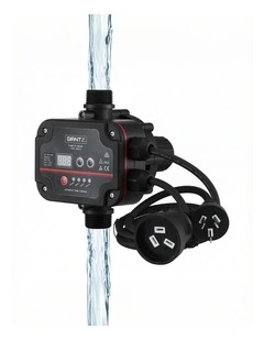 GIANTZ Digital Water Pump Controller 16A 1.5kW Max High Power Pressure Switch Adjustable 10Bar IP65