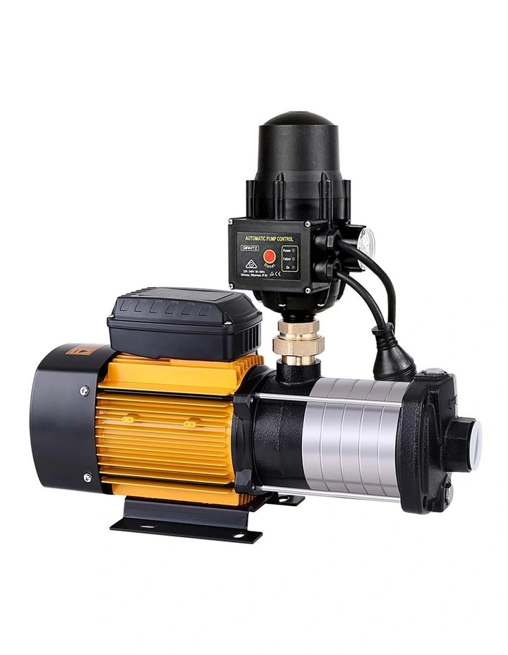 Giantz Garden Water Pump High Pressure 2500W Max 6-Stage Tank Irrigation Transfer Booster Pump Black image 2
