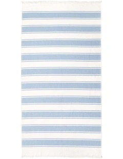 Andie Beach Towel Blue