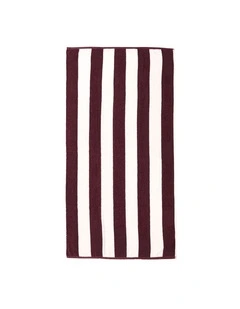 Ecobeach Towel Maroon