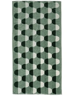 Jacquard Beach Towel Cadence
