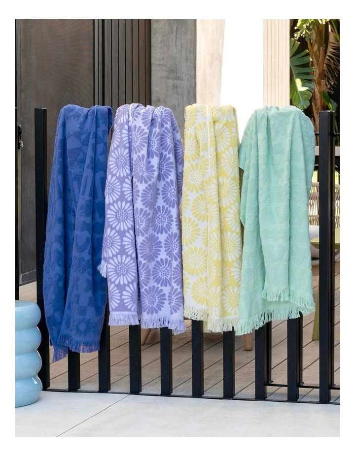 HiLo Beach Towel Solana Blue image 4