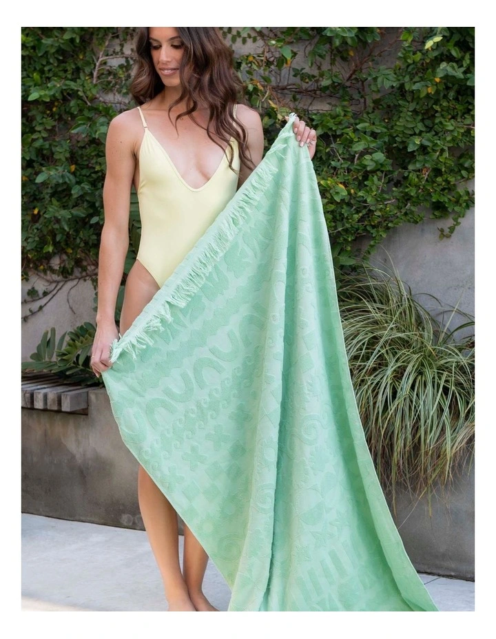 HiLo Beach Towel Solana Mint image 2