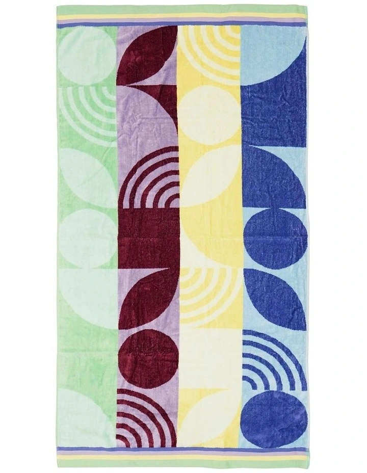 Jacquard Beach Towel Echo image 1