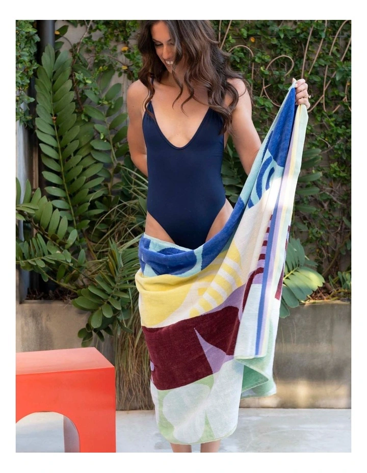 Jacquard Beach Towel Echo image 5