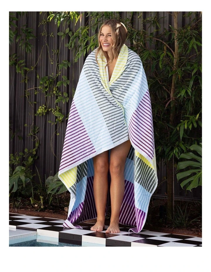 Jacquard Beach Blanket Strata image 3