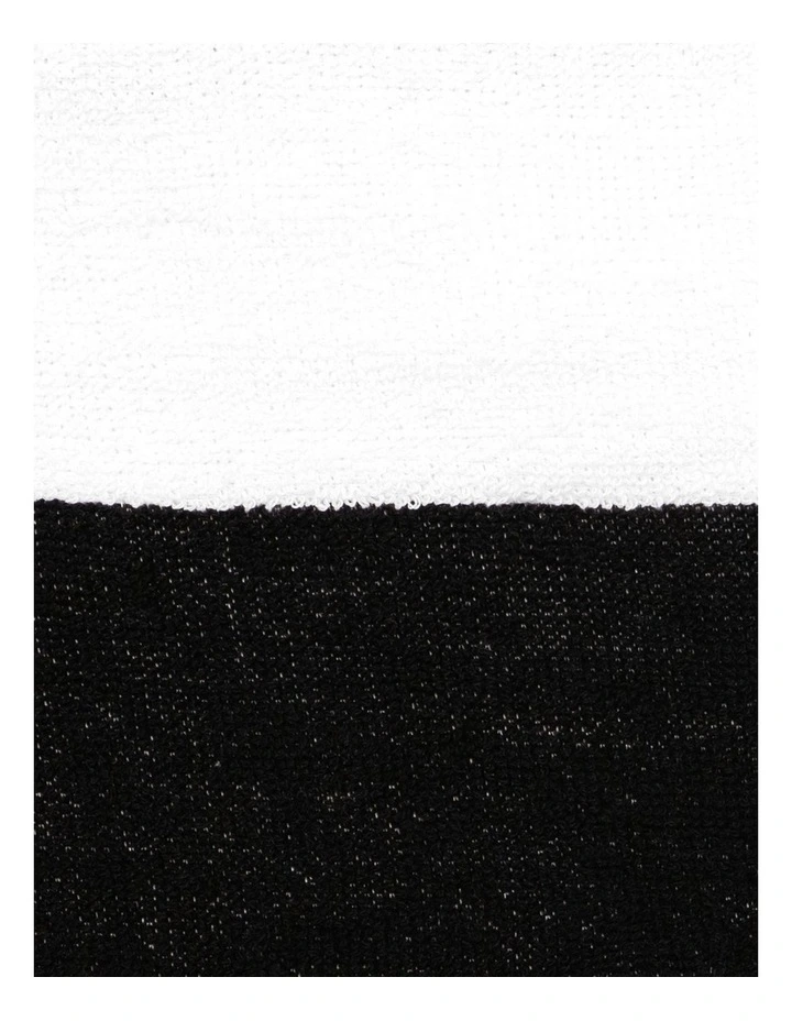 Ecobeach Towel Black image 3