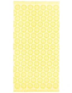 HiLo Beach Towel Daisy Butter