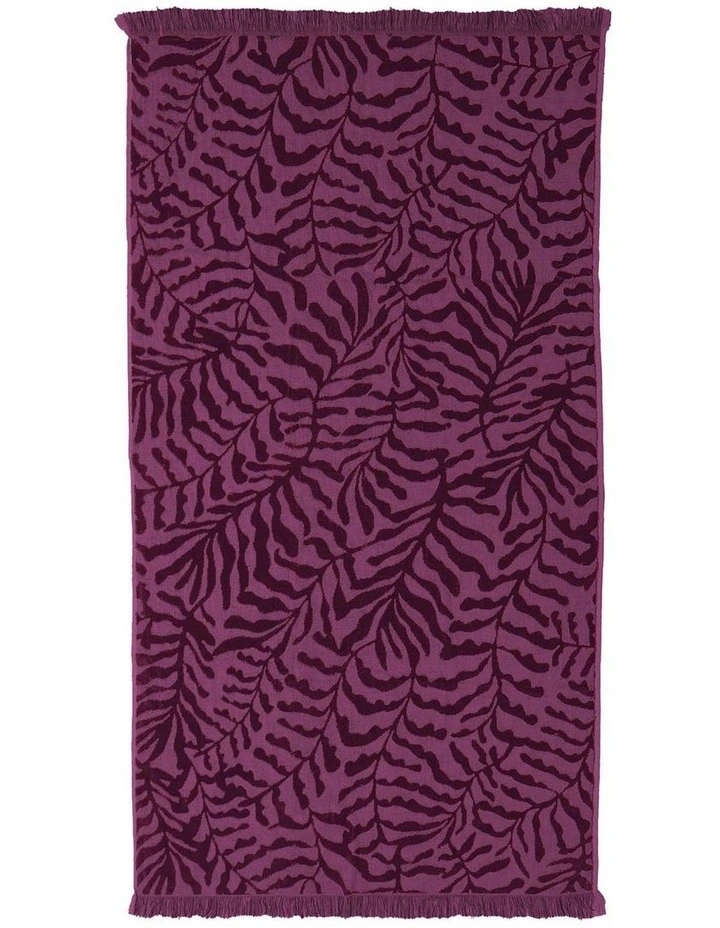 HiLo Beach Towel Nori - Berry image 1