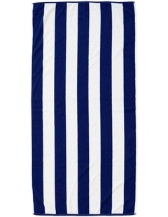 Ecobeach Towel Royal Blue
