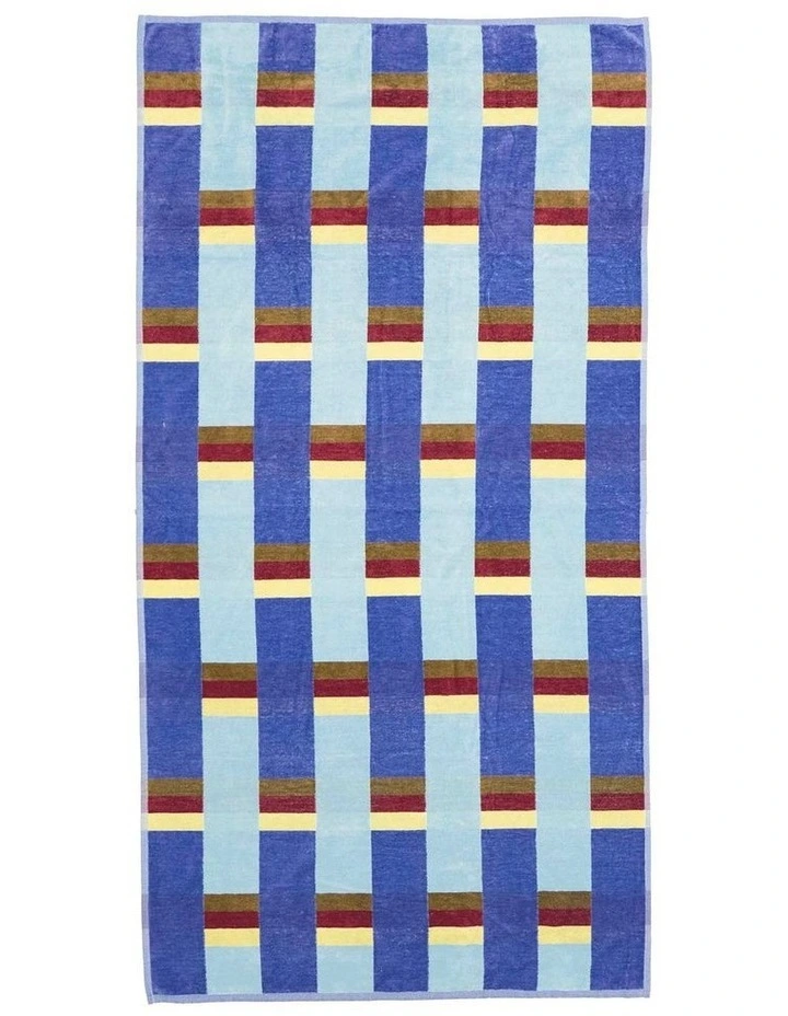 Jacquard Beach Towel Leno image 1
