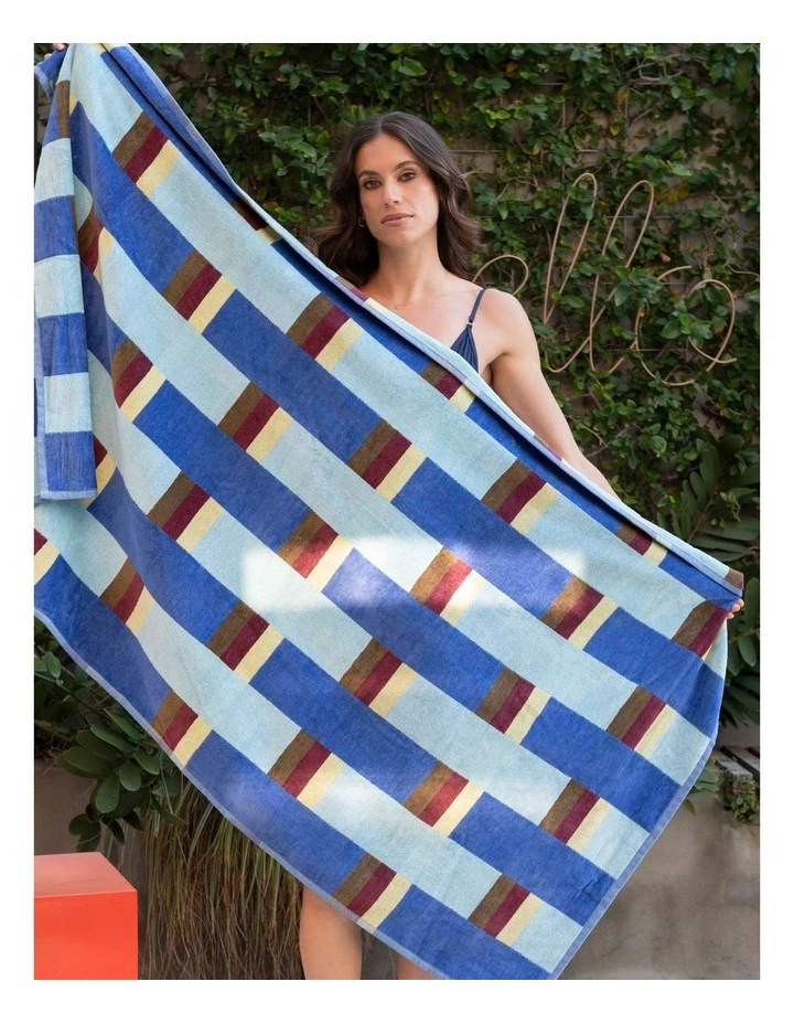 Jacquard Beach Towel Leno image 2