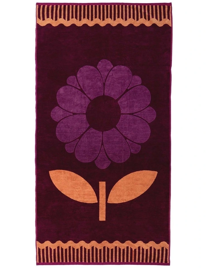 Jacquard Beach Towel Dana image 1