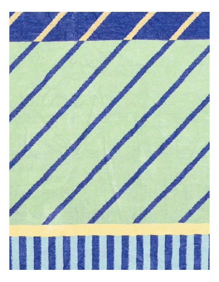 Jacquard Beach Towel Bias image 3