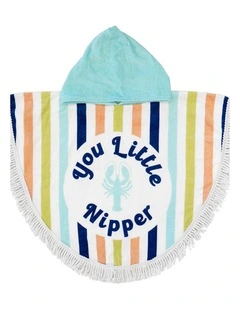 Kids Shaped Poncho Little Nipper