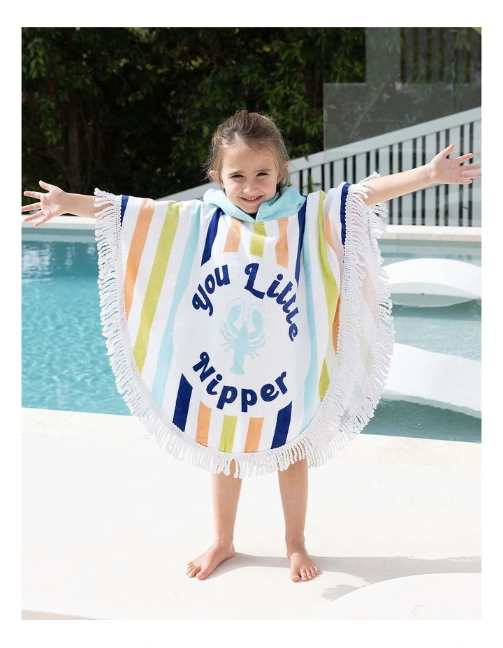 Kids Shaped Poncho Little Nipper image 2