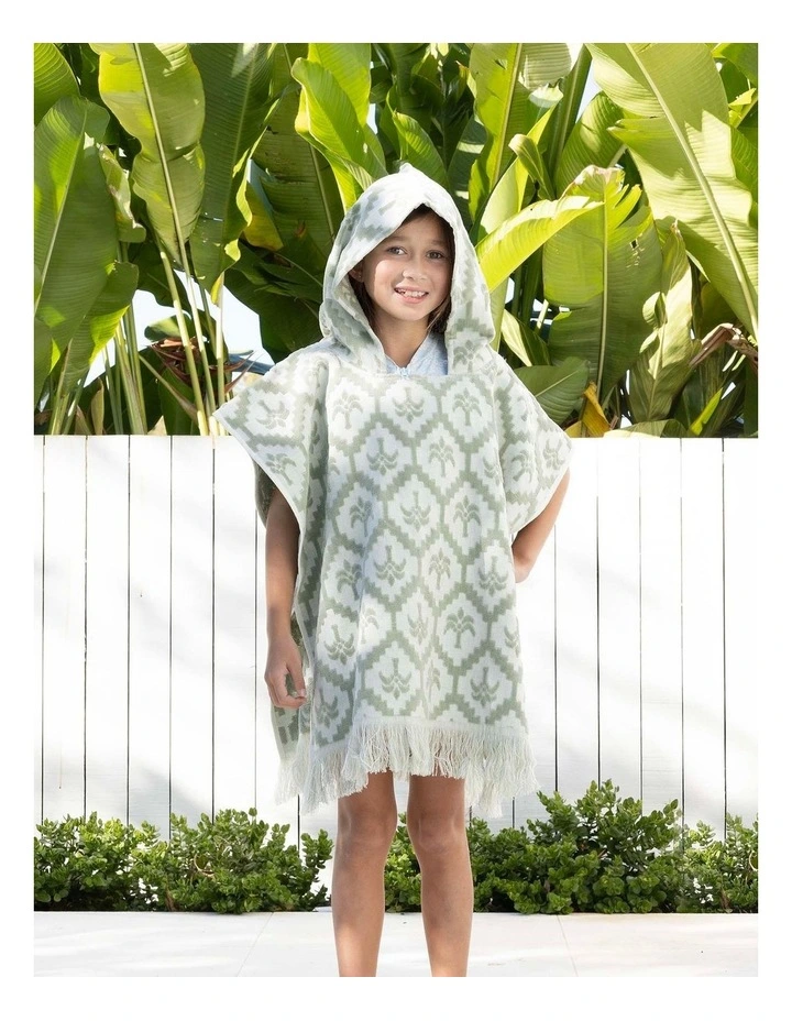 HiLo Kids Poncho Cocos Sage image 3