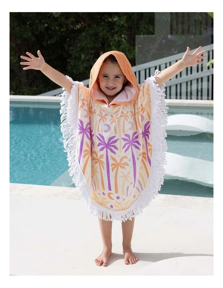 Kids Shaped Poncho Luna Tree image 2