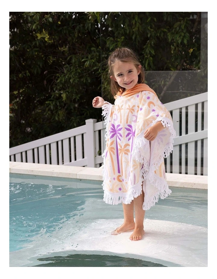 Kids Shaped Poncho Luna Tree image 5