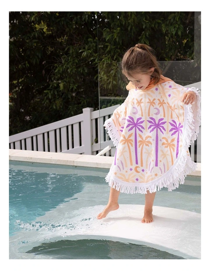 Kids Shaped Poncho Luna Tree image 6